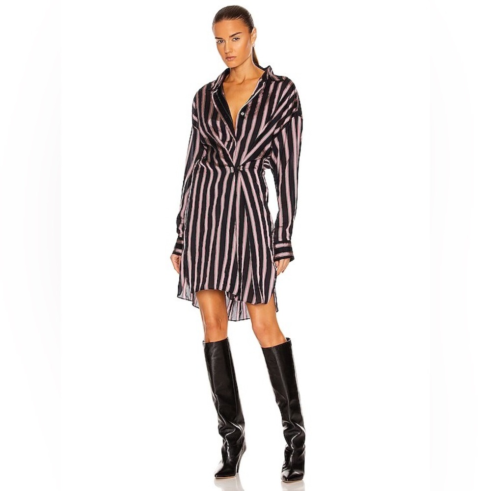 ISABEL MARANT ETOILE Seenli striped shirt dress, size 44